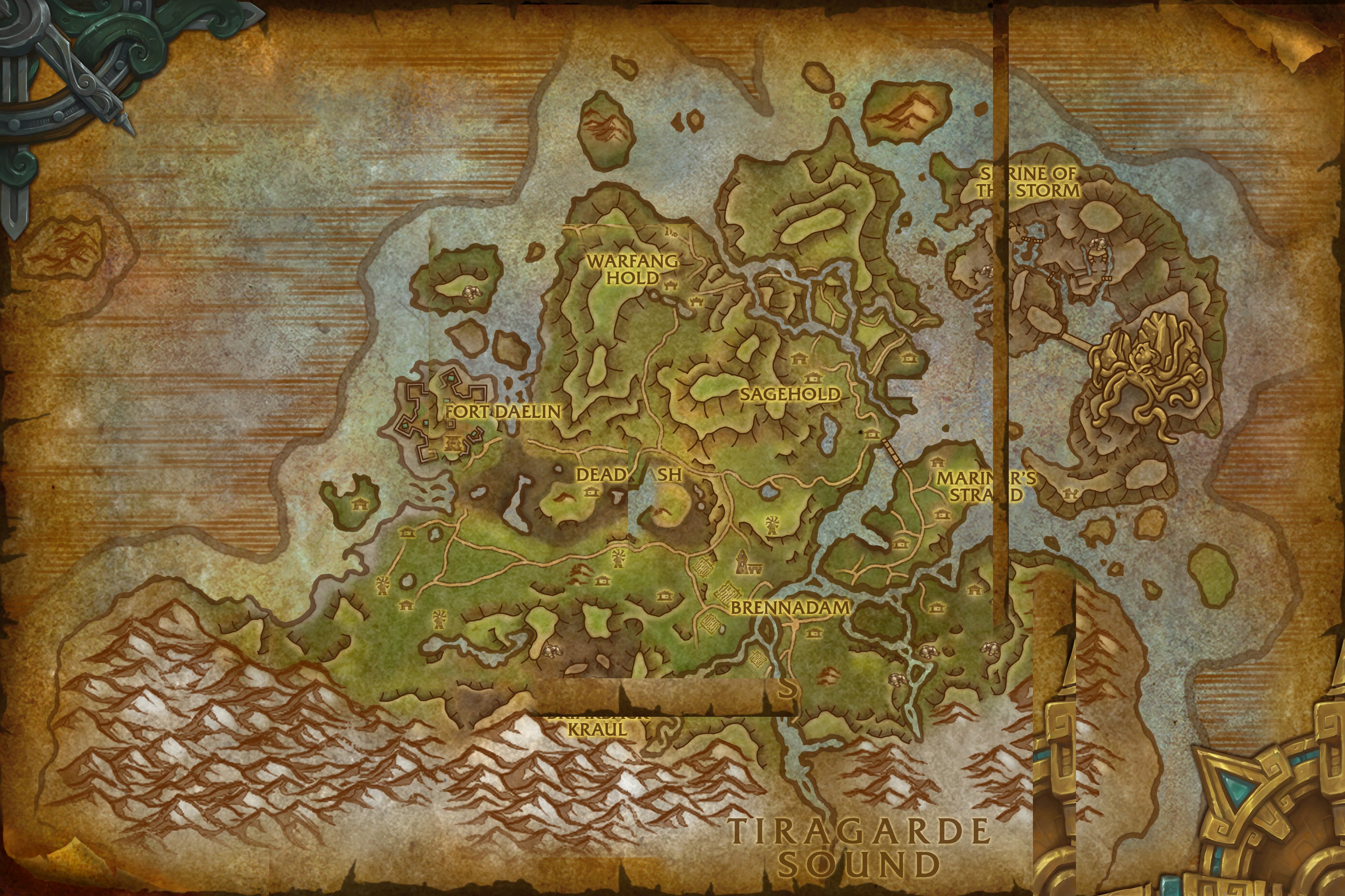 Stormsong Valley map
