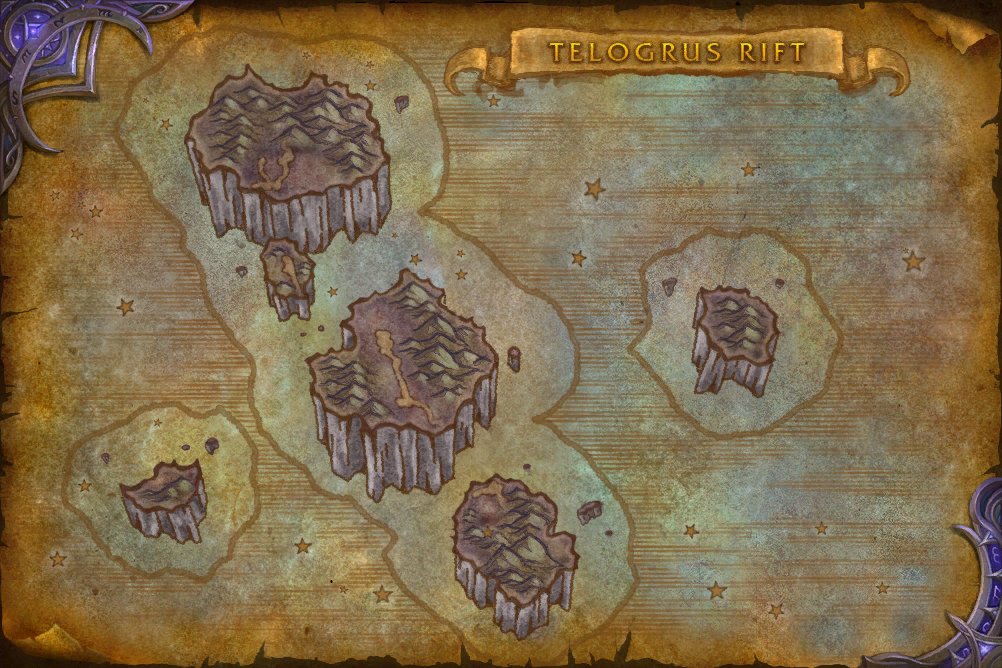 Telogrus Rift map