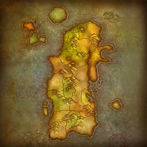 Kalimdor map