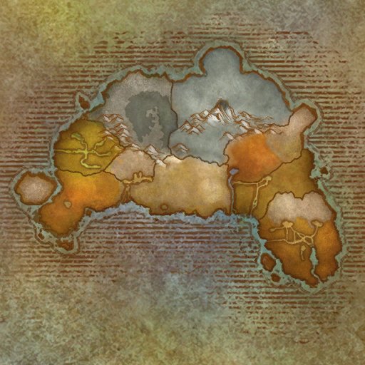 Northrend map