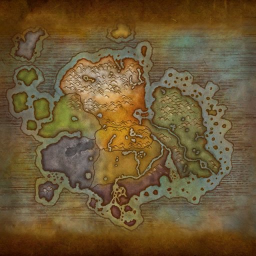 Pandaria map