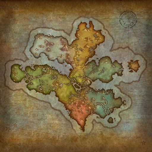 Draenor map